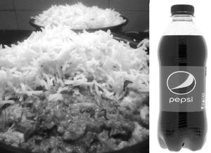 Chicken Laziz Biryani + Pepsi 250 ml Pet Bottle Bottle