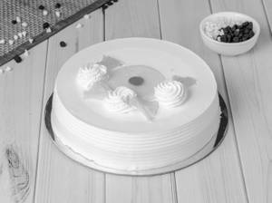 Eggless Pineapple Cake