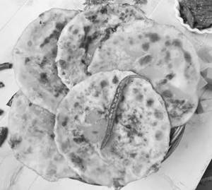 Spicy Cheese Chilli Paratha