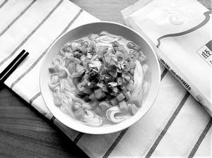 Mix Veg Noodles Soup