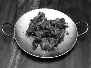 Mutton Fry Boneless(semi Gravy)