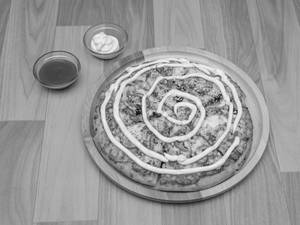 8" Creamy Cheese Pizza