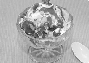 Fruit Bpwl With Icecream