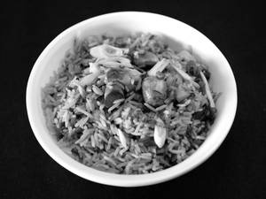 Mushroom Fried Rice