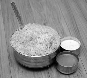 Plain Chicken Biryani [ M T ]