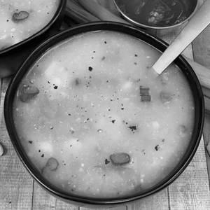 Sweet corn veg soup