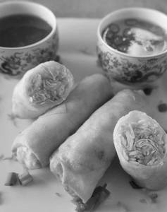 Veg Spring Rolls 