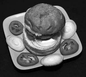 Veg Cheese Burger