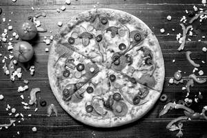 12" Mushroom & Bell Pepper Pizza