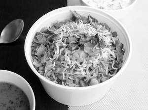 Mushroom Biryani