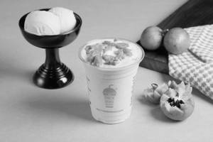 Real Chikoo (Sapota) Fruit Thickshake