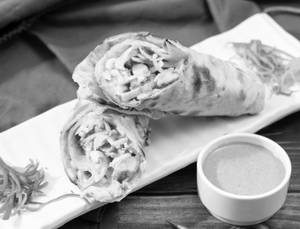 Chicken Malai Tikka Roll