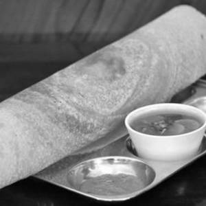 Ghee onion dosa