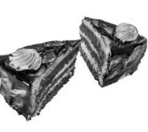 Choco vanila pastry [1 pc]