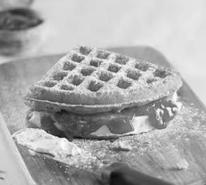 Strawberry Cream Cheese Waffle