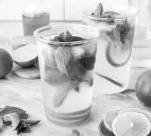 Mint lemon mojitos 