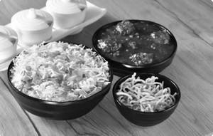 Veg Manchurian Fried Rice