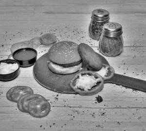 Creamy Rich Aloo Tikki Burger 