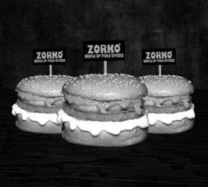 Veg Classic Burger Combo [ Jumbo 3 Pieces ]