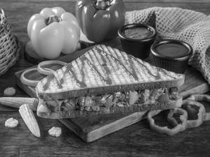Chicken Makhani Grilled Sandwich