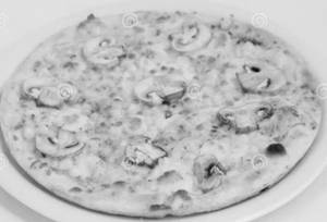 Corn Mushroom Pizza