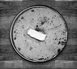 Bajra ki Roti with Butter
