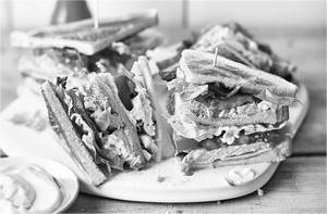 Chicken club sandwich