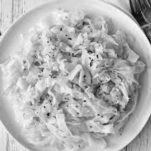 Steamed cabbage