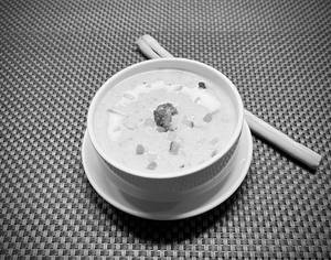 Selection Of Cream Soups 