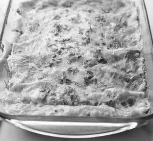 Mushroom & Cheese Enchiladas