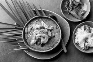 Thai Red Curry Prawns