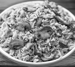 Mushroom Fried Rice
