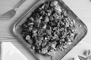 Paneer Mushroom Fry - Medium