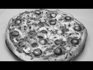 8" Mushroom Pizza