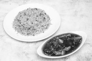 Veg Fried Rice With Chilli Baby Corn
