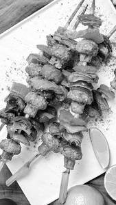 Achari Mushroom Tikka
