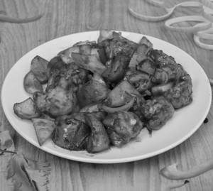 Chilli Chicken Dry (8 Pcs)