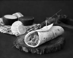 Chicken masala roll