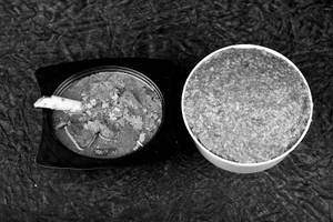Raagisankati With Mutton Curry