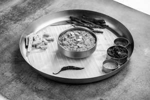 Sambar Rice With Potato Masala