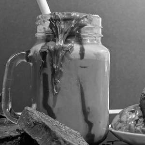 Nutty Premium Dark Chocolate Thickshake
