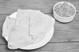 Egg Chana With 5pc Rumali Roti