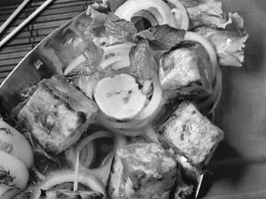 Paneer Tikka Shashlik