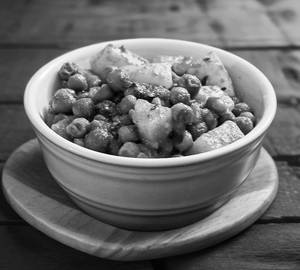 Matar Aloo Dry