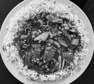 Veg Pot Rice [1000ml] With Gravy