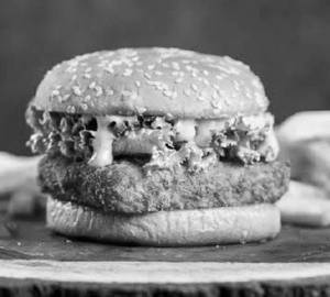 Peppy Girls Veg Fried Burger 