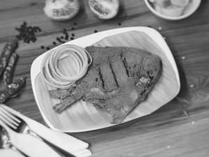Pomfret Rava Fry