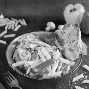 Alfredo Veg Pasta
