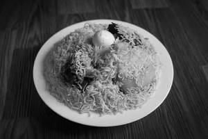 Mutton Biryani with Egg 