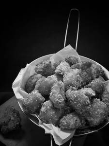 Fiery popcorn chicken